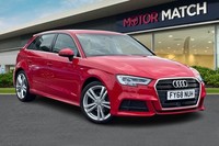 2018 Audi A3 1.5 TFSI CoD 35 S line Sportback S Tronic Euro 6 (s/s) 5dr Hatchbac