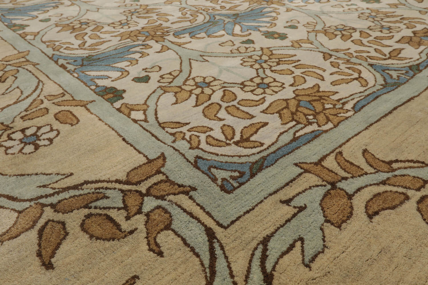 LoomBloom William Morris Arts & Crafts Multi-size Handmade 100% Wool Area Rug