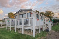 ABI Westwood 2017 static caravan sited at Allhallows, Kent. Private sale