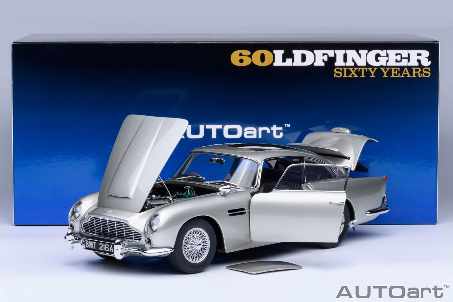 AUTOart オートアート 1/18 Aston Martin DB5 1/18 AUTOart 1964 Aston Martin DB5 James Bond Goldfinger