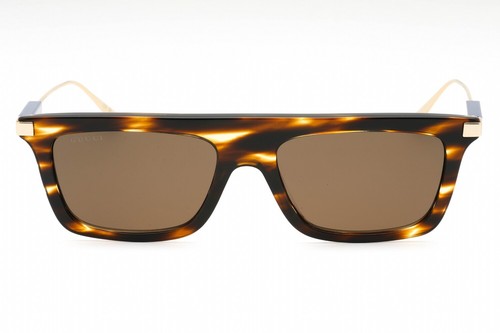 Pre-owned Gucci Gg1437s-003-55 Sunglasses Size 55mm 145mm 17mm Havana Men In Brown