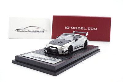 LB-Silhouette WORKS GT Nissan 35GT-RR - Silver - 1:64