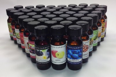 6 Set; 1/2oz Each Premium Grade Fragrance Oils By Crazy Candles