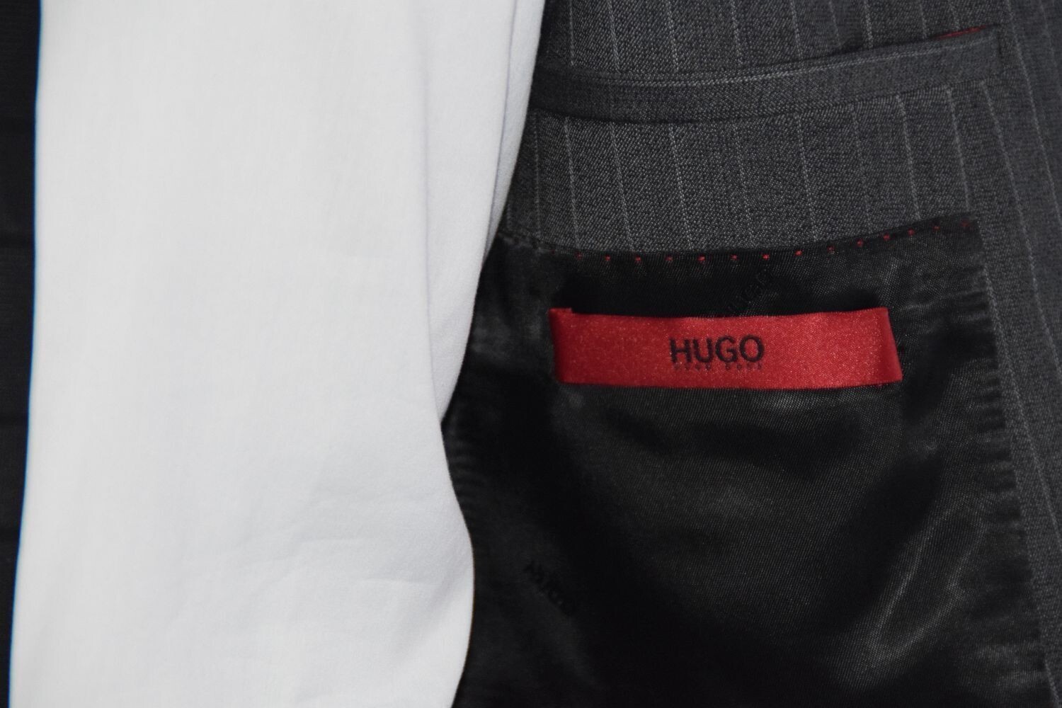 Pre-owned Hugo Boss Hugo By  Anzug, Mod. Alons/henrin, Size 48 / Us 38r, Super 120 In Gray