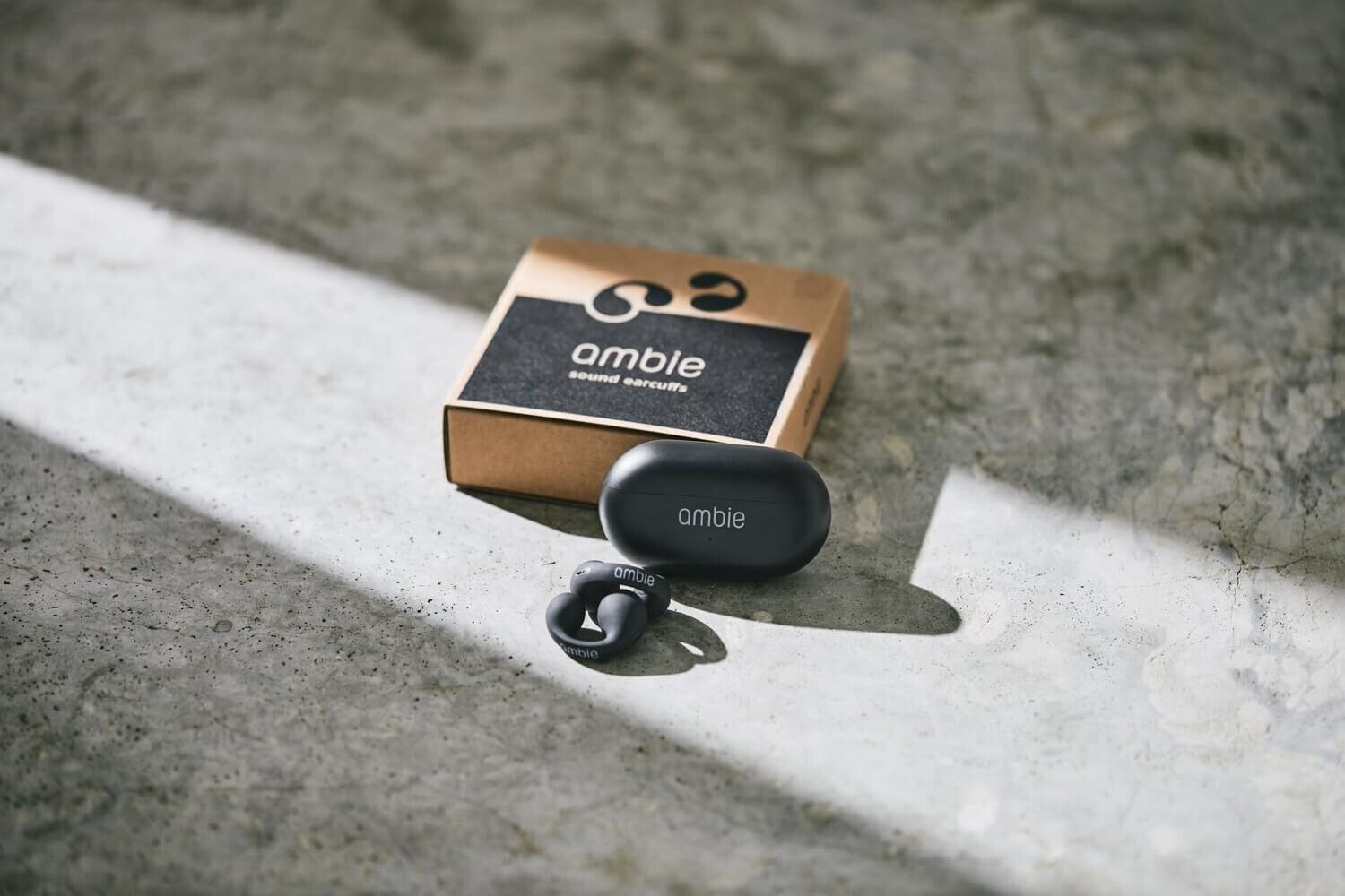 Ambie Sound Earcuffs AM-TW02 Black Open-Ear Wireless Earphone Genuine New | eBay Ambie Sound Earcuffs AM-TW02 Black Open-Ear Wireless Earphone Genuine New | eBay