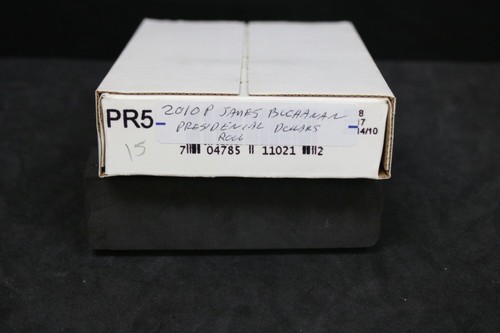 2010 P US Mint James Buchanan Presidential $ roll Sealed OGP Unsearched #650