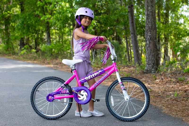 Magna Sapphire Bike, 12-20-Inch Wheels, Girls Ages 3-10 Years