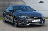 2025 Audi A3 1.5 TFSI 150 Black Ed 5dr S Tronic [Tech Pack] Hatchback Petrol Aut