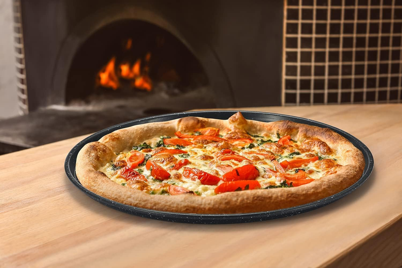 - Everyday Non-Stick Pizza Crisper, Perfect for Making Homemade Pizza, Baking Fr