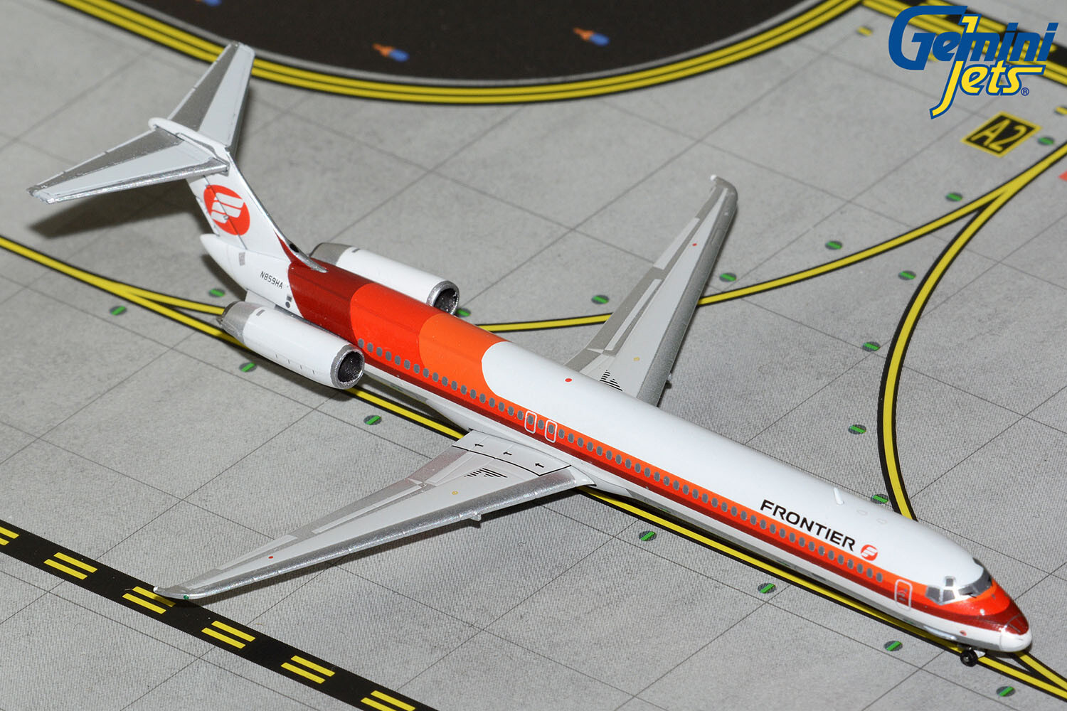 GeminiJets 1:400 Frontier Airlines MD-80 N859HA GJFFT1168 IN
