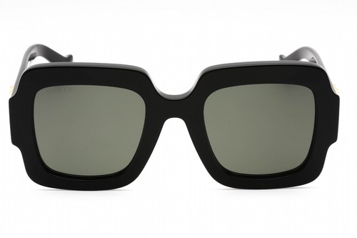 Pre-owned Gucci Gg1547s-001-50 Sunglasses Size 50mm 145mm 24mm Black Women In Gray