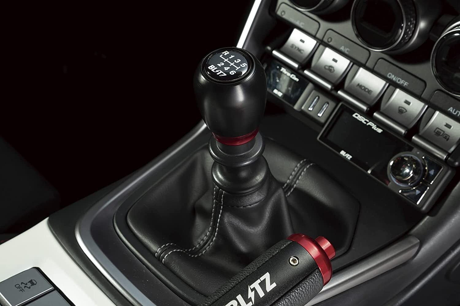 Blitz shift knob GR86 86 BRZ MT car exclusive BLACK/RED ZN6 Blitz shift knob GR86 86 BRZ MT car exclusive BLACK/RED ZN6