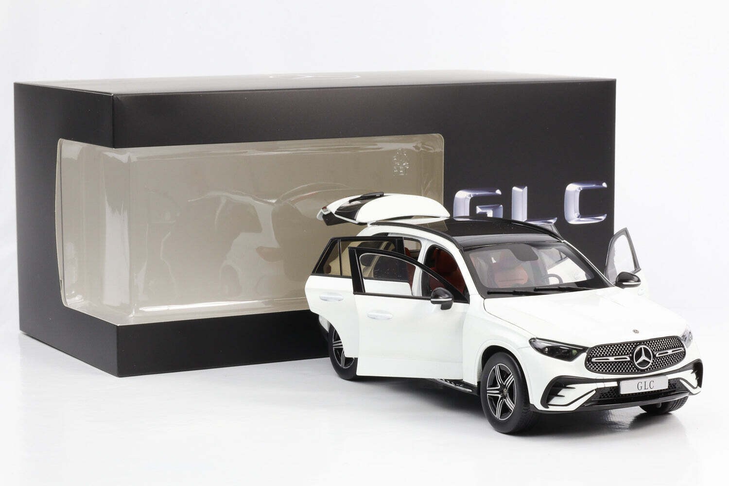 Mercedes-Benz GLC 1:18 ミニカー ダイヤモンドホワイト 1/18 Norev Mercedes-Benz GLC (White) Diecast Car Model