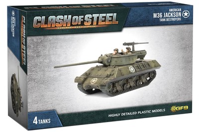 Clash of Steel: Настольные танковые сражения - американские истребители танков M36 Jackson