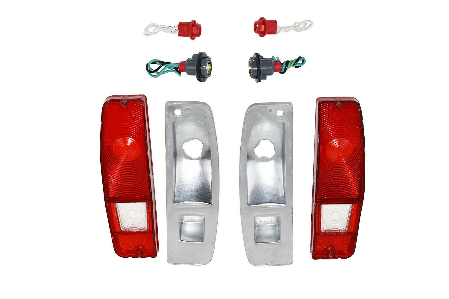 6472 FORD Truck F100 F100 Tail Light Lens Set With Housing F150 F150 FSeries eBay