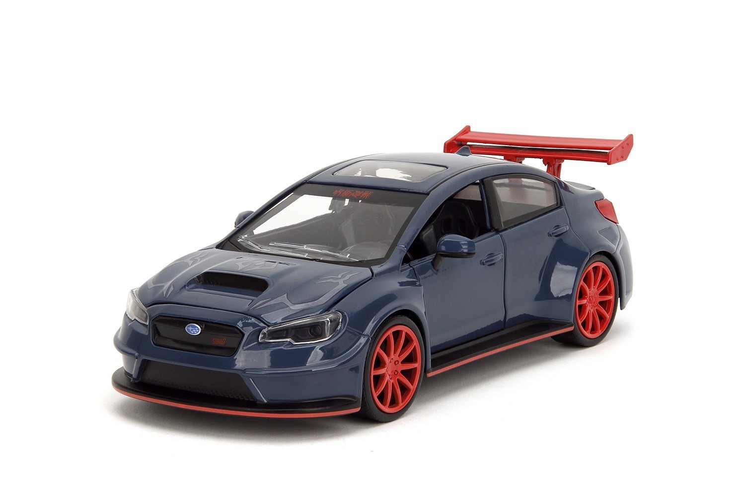 Jada 1:24 Jujutsu kaisen 2016 Subaru WRX STI & Yuji Itadori Figure