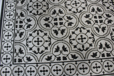 Belgischer Teppichläufer Teppich Läufer Vorleger 200 cm x 80 cm Polypropylen