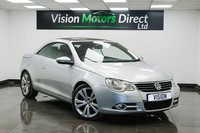 2008 Volkswagen EOS 2.0 TDI CR Sport Cabriolet Euro 4 2dr CONVERTIBLE Diesel Man