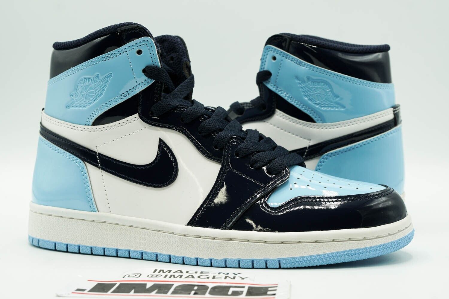 AIR JORDAN 1 RETRO HIGH OG USED SZ 6.5 WOMEN UNC OBSIDIAN AIR JORDAN 1 RETRO HIGH OG USED SZ 6.5 WOMEN UNC OBSIDIAN