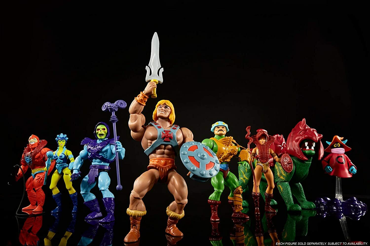 MOTU ORIGINS 2020 MATTEL #Karten beschädigt# Masters Universe He Man Skeletor 