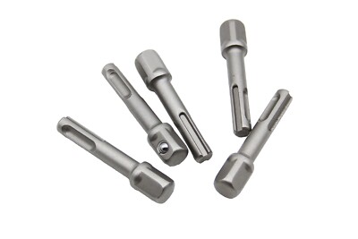 TMAX 3-5pc (1/4'', 3/8'', 1/2'') CR-V SDS Plus Socket Adapter Sets for Screws, Nuts