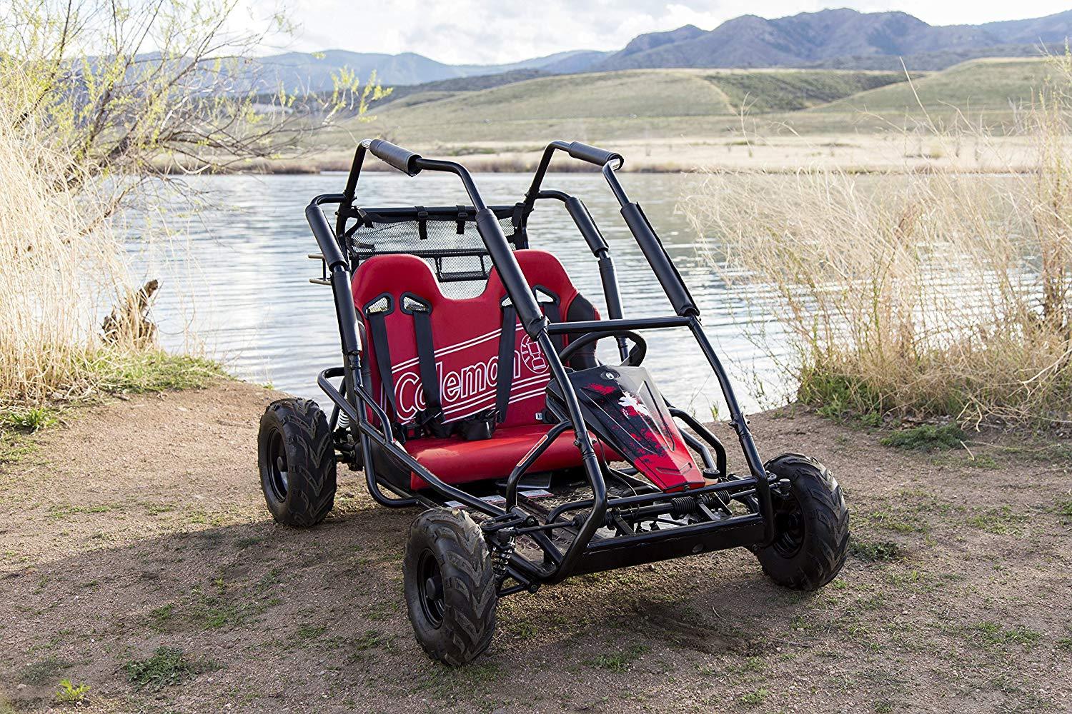 196cc/6.5HP KT196 Go Kart Gas Powered Off-Road Cart for Adults Kids (13+)
