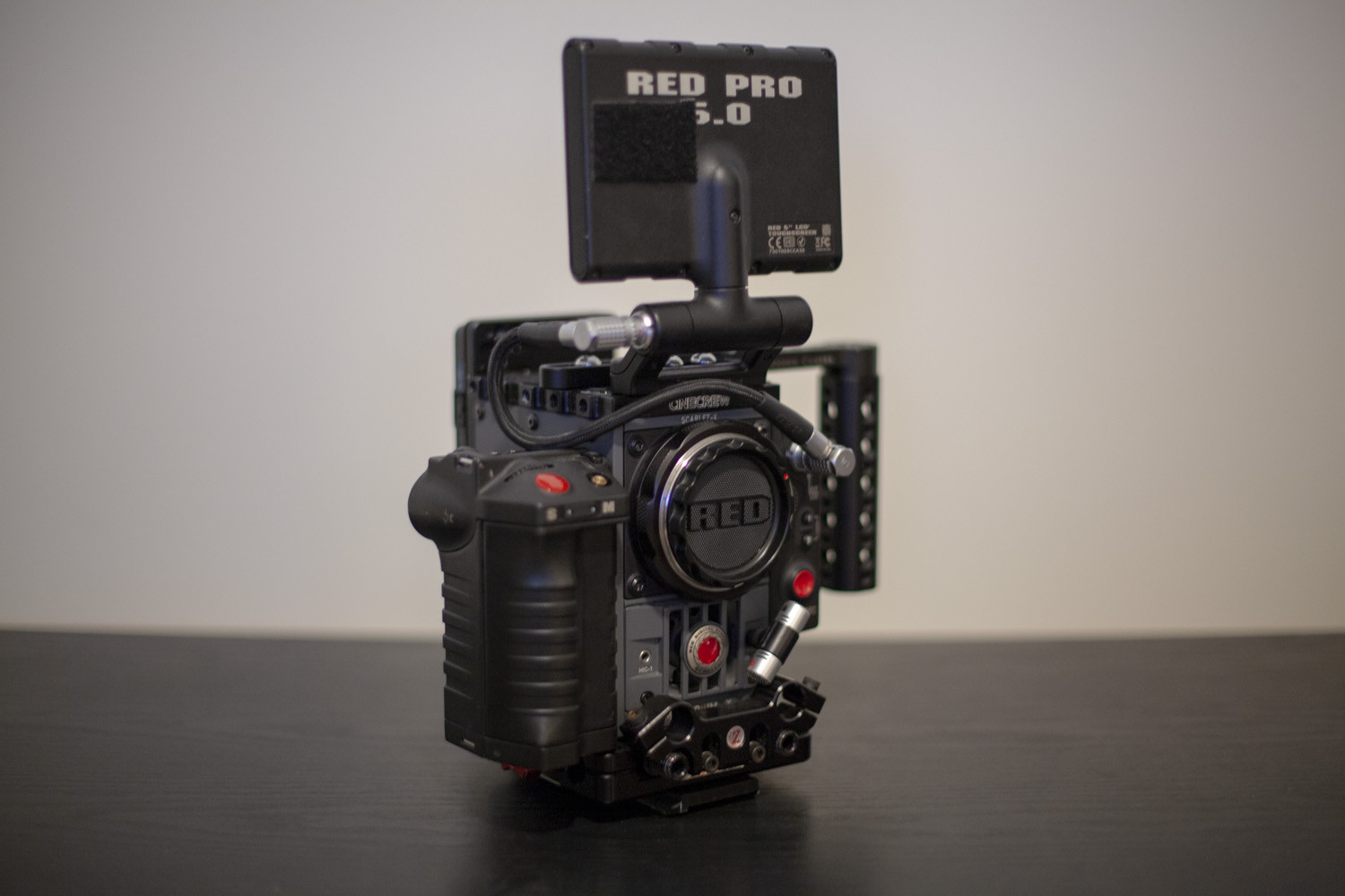 Red Scarlet-X Cinema Camera - Ready to Shoot HUGE KIT (Shoulder Rig,Mics & MORE)