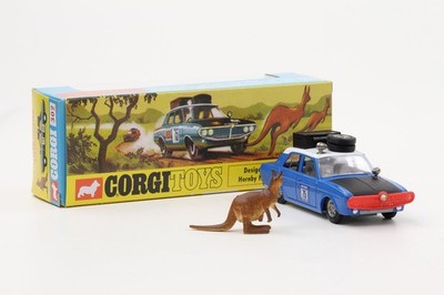 1:43 Corgi Toys  Hillman Hunter Gewinner 1968 Rallye London-Sydney Nr. 302