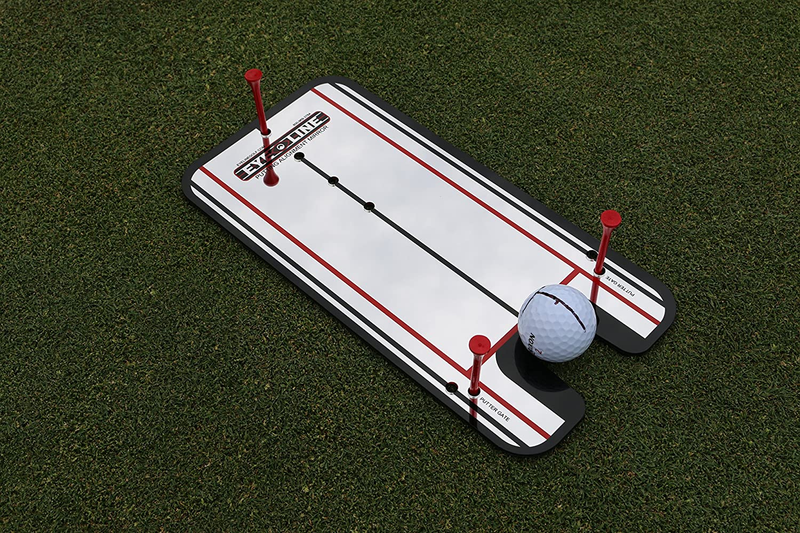 Eyeline Golf Putting Alignment Mirror Оne Расk Has Slots for the Drill