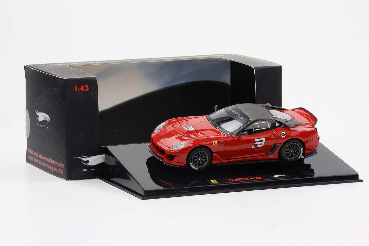 ミニカー *MR1/43 2009 Ferrari 599XX #3 F ミニカー *MR1/43 2009 Ferrari 599XX #3 F ミニカー *MR1/43