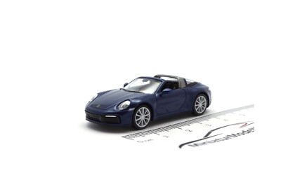 Porsche 911 (992) Targa 4 - Blau Metallic - 2020 - 1:87 - Minichamps (870069060)