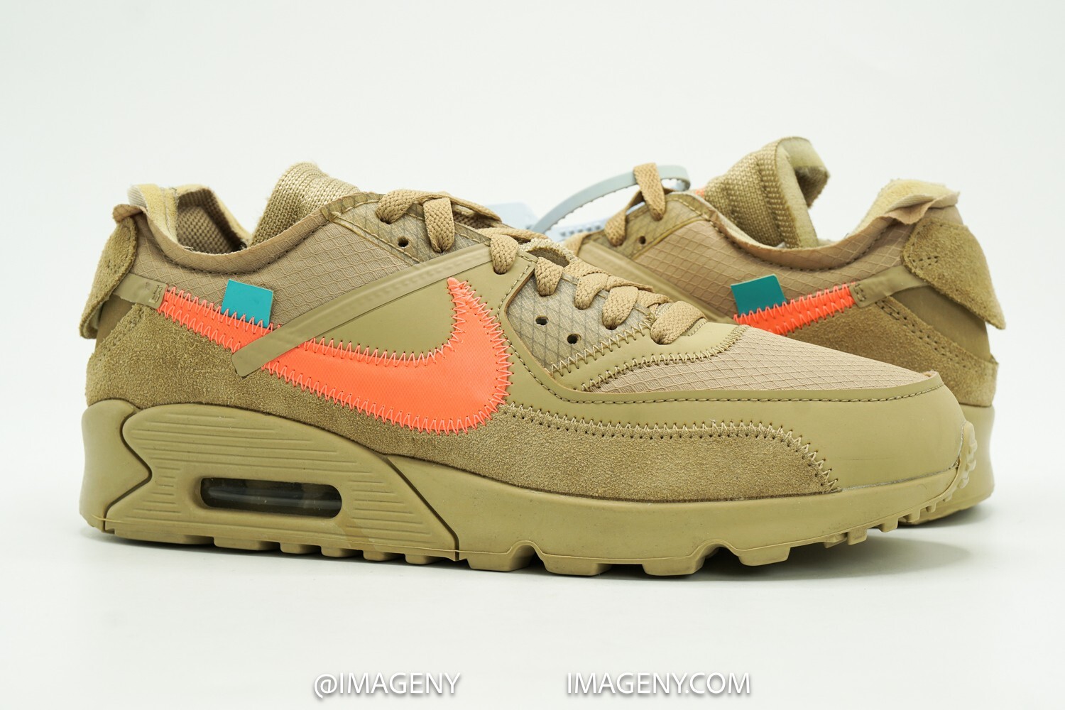スニーカー NIKE AIR MAX 90 OFF-WHITE DESERT ORE Air Max 90 Off-White Desert Ore Sneakers Nike