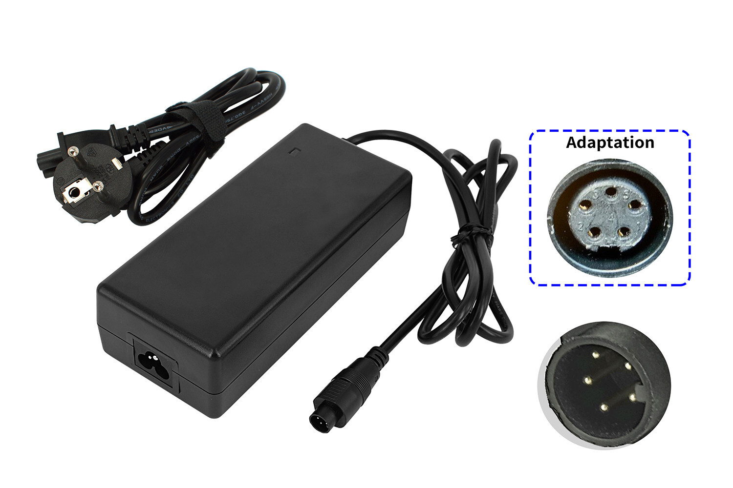 42V 2A SVD 5 pin charger for e-bikes fitted with Joycube 42V 2A SVD 5 pin charger for e-bikes fitted with Joycube