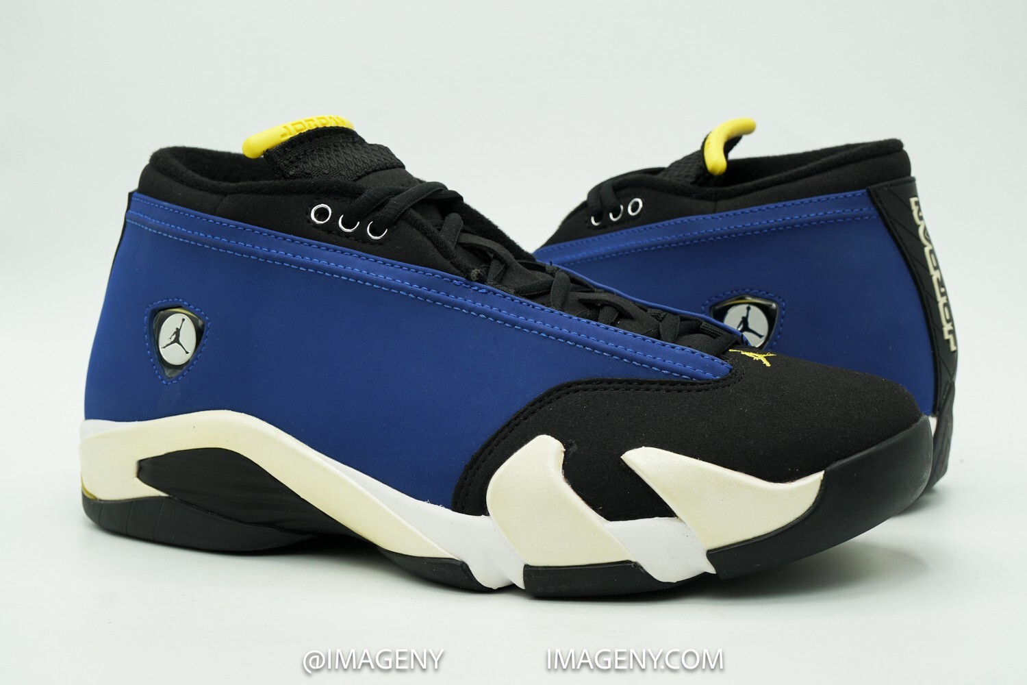 AIR JORDAN XIV 14 RETRO LOW USED SIZE 9.5 LANEY VARSITY