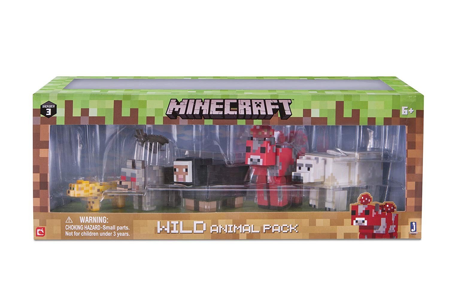 Jazwares Minecraft WILD ANIMAL Series 3 Action Figure Pack
