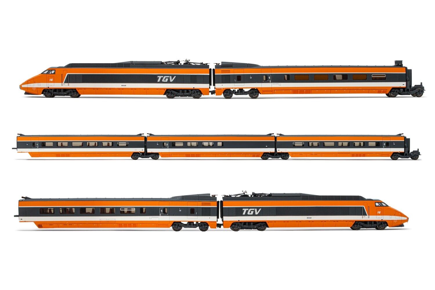 Jouef HJ2412+HJ3011: SNCF - TGV South-East (TGV Sud-Est Jouef HJ2412+HJ3011: SNCF - TGV South-East (TGV Sud-Est