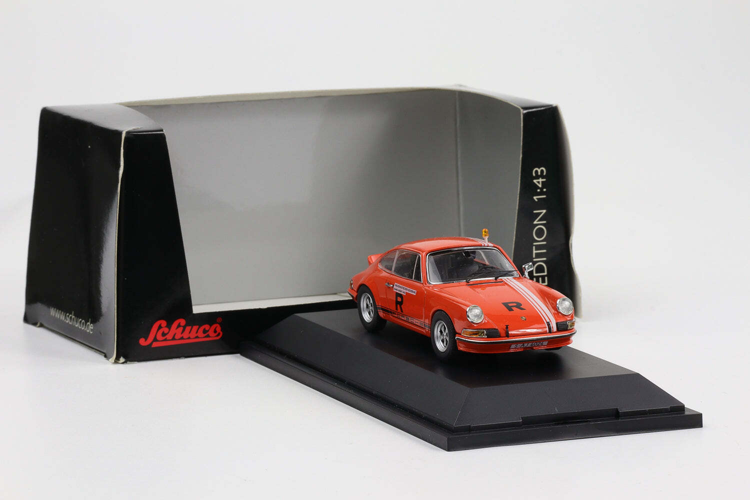 1:43 Porsche Mercedes-Benz Renntransporter LKW Truck Gulf O317