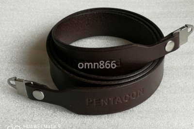 Pure Genuine Leather Camera Strap Shoulder Sling Belt for Pentacon Six P6 Wide