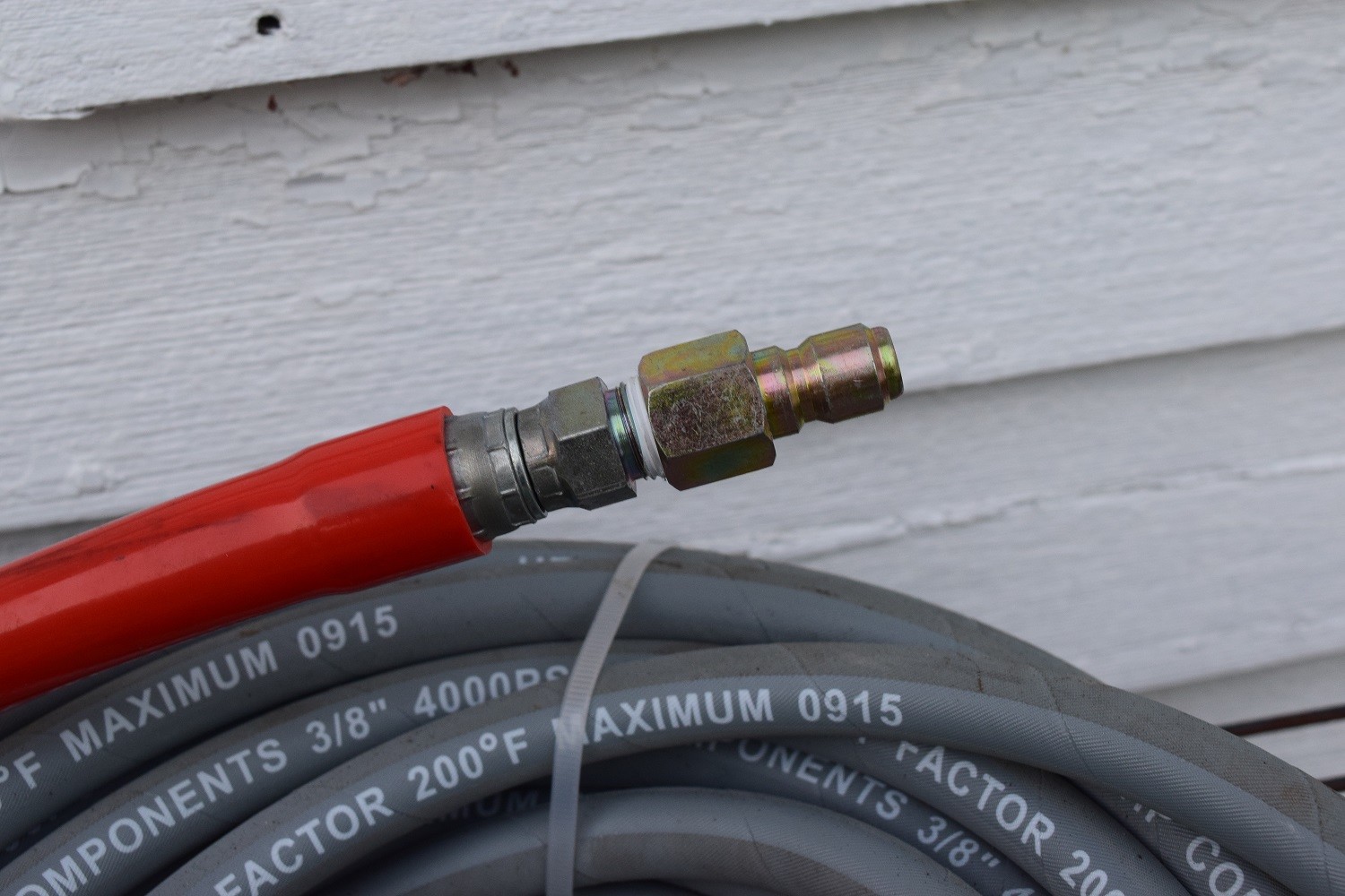 NEW! Premium High Pressure Washer Hot Cold Water Hose 50' 4000 PSI 200 Heat Max