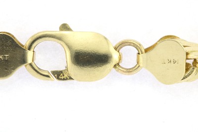 14K Yellow Gold Solid 1mm-10mm Rope Chain Diamond Cut Pendant Necklace 16"- 30"