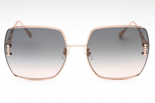 Pre-owned Chopard Schg30m-08fc-63 Sunglasses Size 63mm 135mm 19mm Gold Women In Grey Gradient