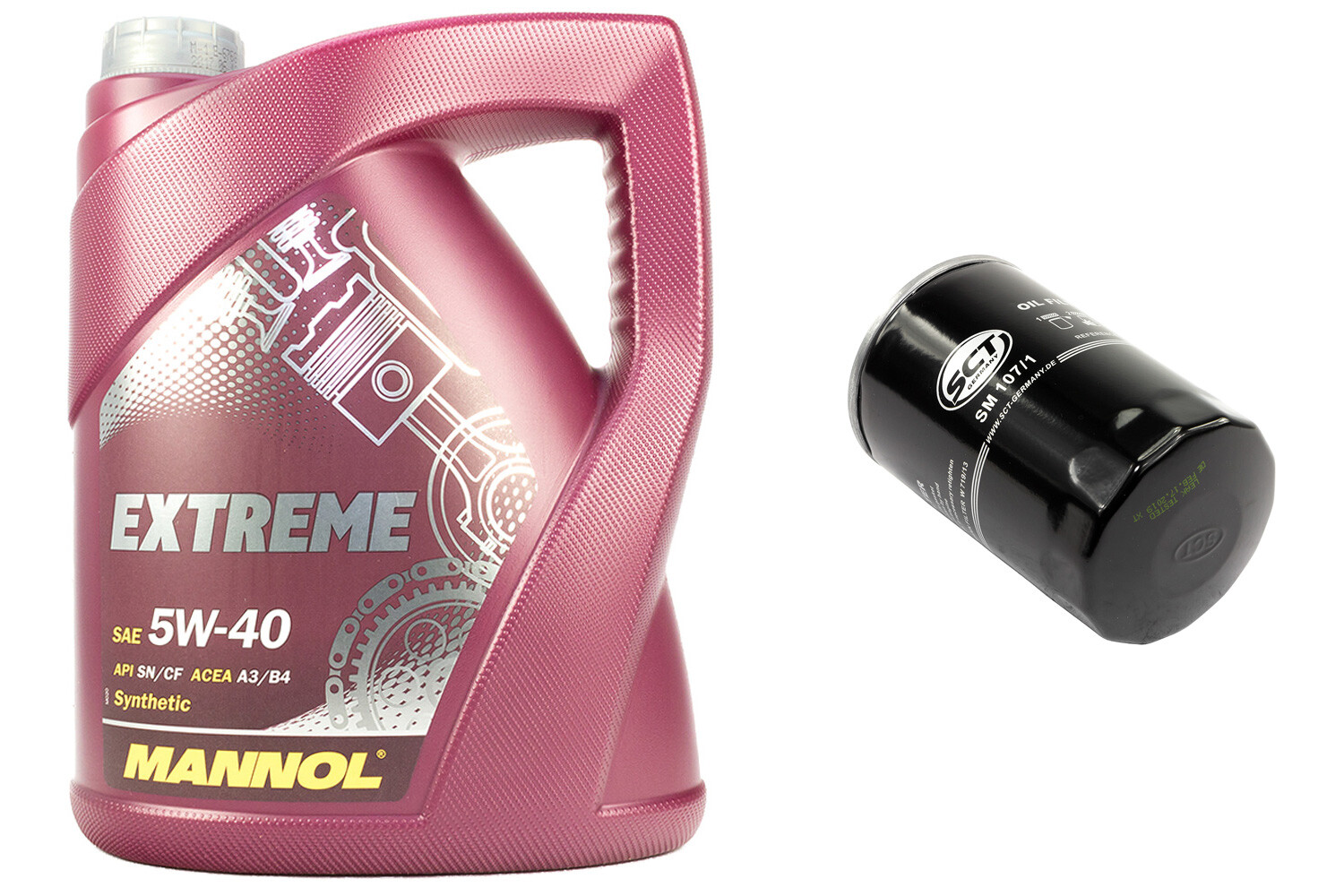 MANN-FILTER INSPECCIÓN SET 9L Mannol Extreme 5W-40 Para Mercedes-benz