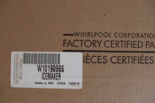 W10190965 Refrigerator Icemaker for Maytag Amana Jenn Air Whirlpool D7824706Q