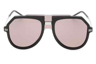 Pre-owned Dolce & Gabbana 0dg6195-25257n Matte Black Sunglasses In Brown
