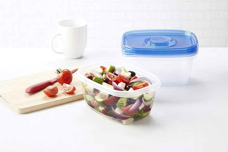 Gladware Deep Dish Food Storage Containers | Large Rectangle Food Storage, Food