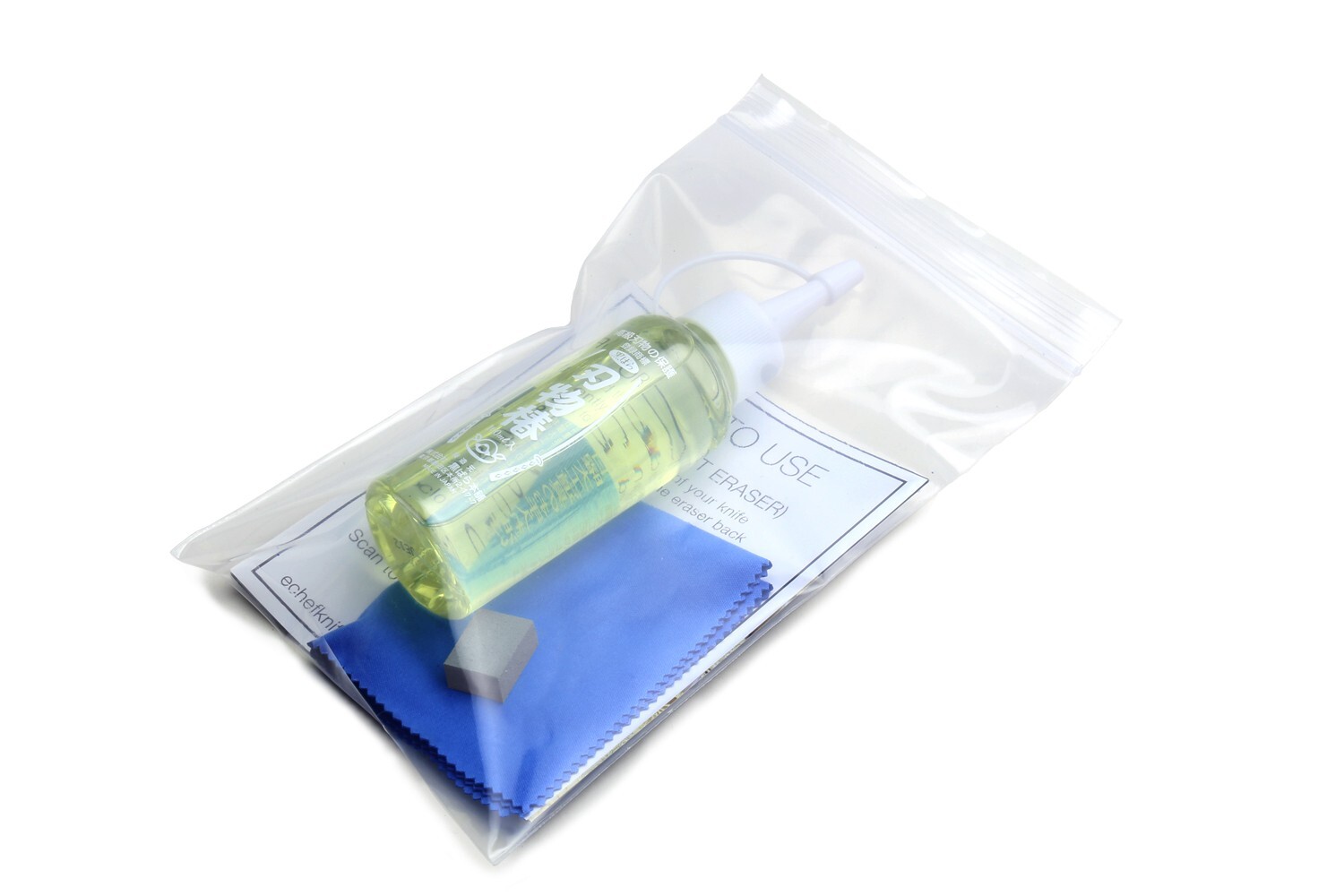 YOSHIHIRO Tsubaki Knife Oil with Rust Eraser Sabitori Japanese Sushi Chef Tools