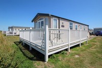 Swift Bordeaux 2021 static caravan at Camber Sands, E Susses