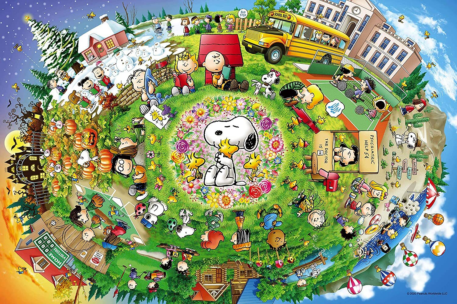 Jigsaw Puzzle Peanuts Jigsaw Puzzle Peanuts