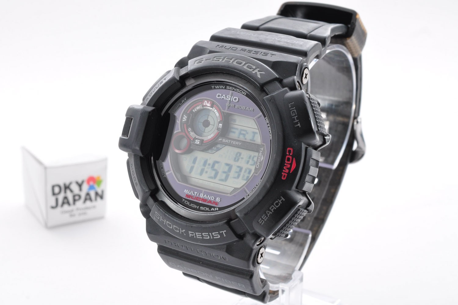 時計 CASIO G-SHOCK MUDMAN GW9300 Casio G-Shock Mudman GW-9300-1JF Solar Atomic Radio Compass