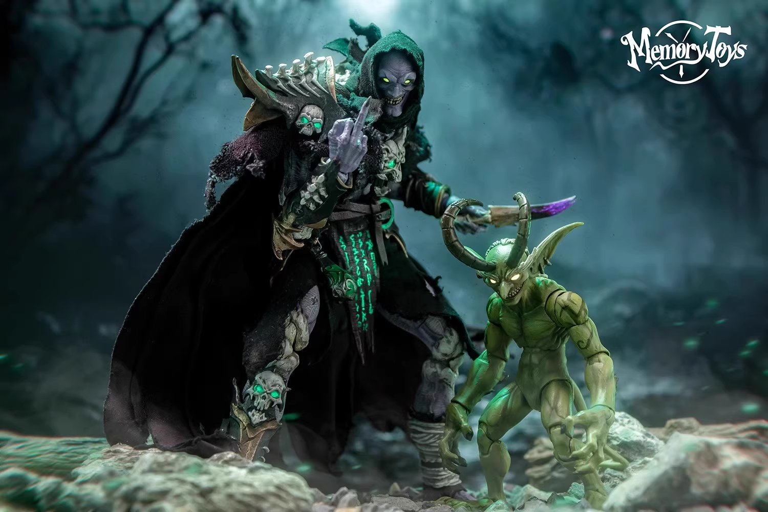 最終値下げ　Memory toys metytoyz Baron Salman Memory Toys Mety Toyz Necromancer Baron Salman + Demon Imp